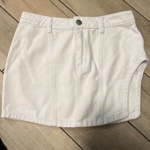 Superdown sexy Jean skirt with side slit